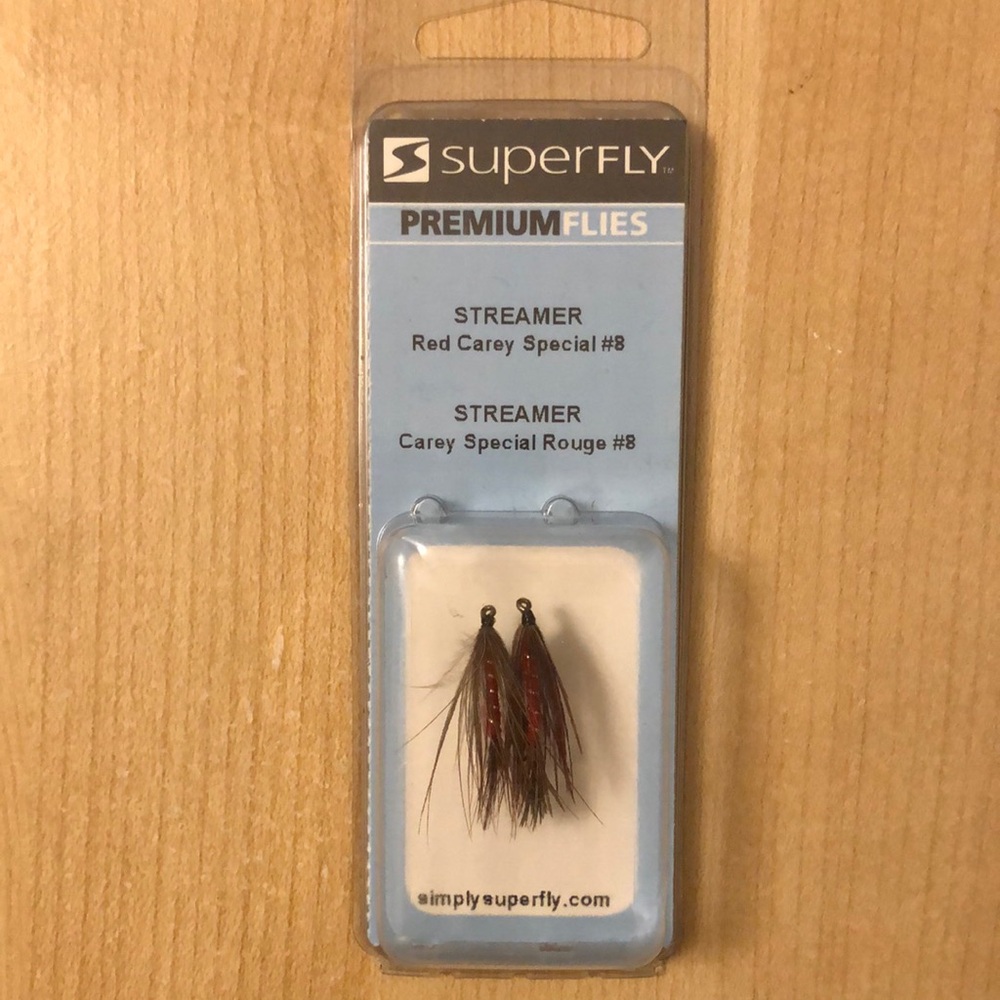 Red Carey Special Streamer Flies